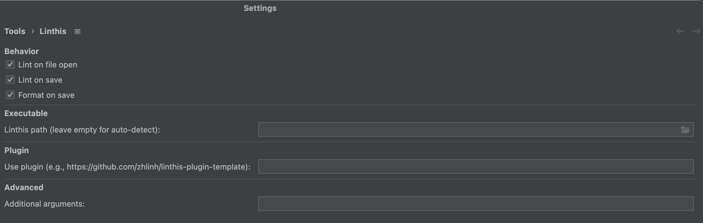 JetBrains Settings